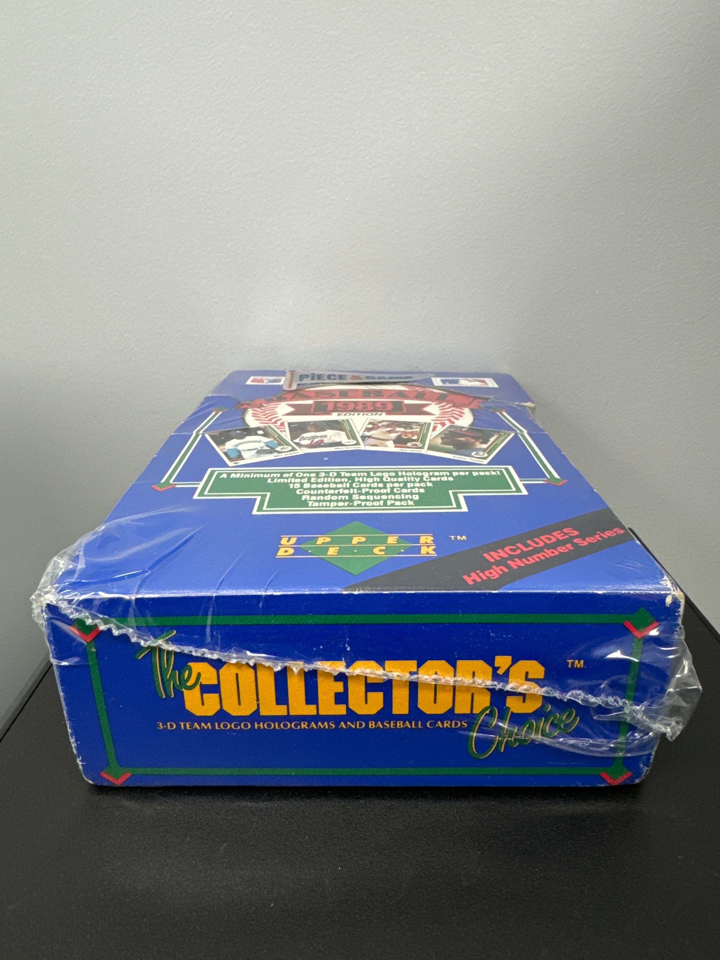 1989 Upper Deck High Number Series Baseball Box 36 Sealed Packs